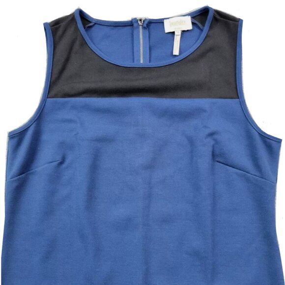 Laundry by Shelli Segal Colourblocked Sleeveless Shift Dress - Picture 3 of 9